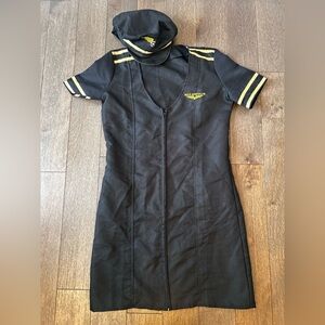 Mile high club flight attendant costume